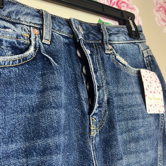 Free People Mini Skirt X-2 - Picture 3 of 7